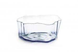 Multifunkčná misa Qualy Crystal Flow Bowl, číra