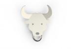Vešiačik na kľúče Qualy Bull Key Holder, býk biely