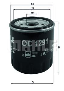 MAHLE ORIGINAL Olejový filter OC1291