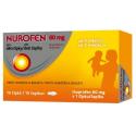 NUROFEN Čapíky pre deti 60 mg 10 kusov