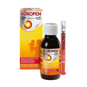 NUROFEN Sirup pre deti s príchuťou jahoda 100 ml