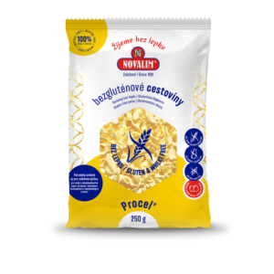 NOVALIM Bezlepkové cestoviny fliačky veľké 250 g