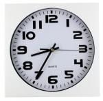 Nástenné hodiny MPM, 2500.00 - biela, 26cm