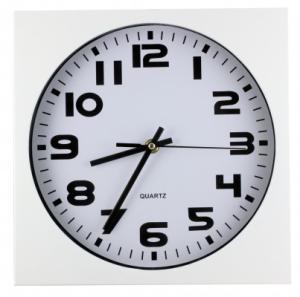 Nástenné hodiny MPM, 2500.00 - biela, 26cm