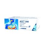 ACC LONG 600 mg 20 šumivých tabliet