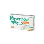 DR. MÜLLER Glycerínové čípky 1,0 g detské 12 kusov
