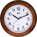 Nástenné hodiny MPM, 2804.52 - hnedá tmavá, 30cm