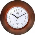 Nástenné hodiny MPM, 2811.52 - hnedá tmavá, 30cm