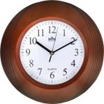 Nástenné hodiny MPM, 2811.52 - hnedá tmavá, 30cm