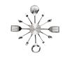 Kuchynské hodiny Utensils, 58cm