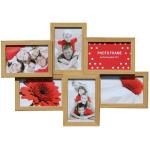 Hnedý multirám na 6 fotiek, N 50x35cm