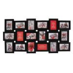 Čierny fotorám na 18 fotiek, 102cm