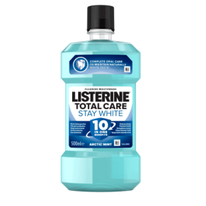 LISTERINE Total care stay white ústna voda 500 ml