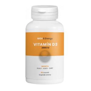 MOVit Vitamín D3 2000 I.U., 50 mcg 90 kapsúl