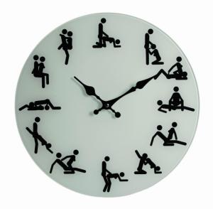 Nástenné hodiny Kámasútra, 35cm