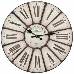 Nástenné hodiny Clayre & EEF, 6KL0237, 38cm