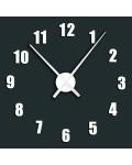 Nalepovacie nástenné hodiny, H12, 100cm