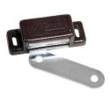 Kinekus Magnetická sklapka 4,5 cm, hnedá
