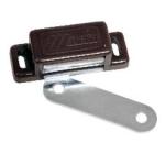 Kinekus Magnetická sklapka 4,5 cm, hnedá