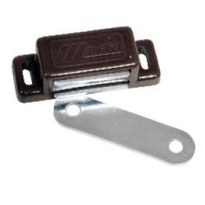 Kinekus Magnetická sklapka 4,5 cm, hnedá