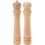 Mlynček na korenie a soľnička sada / drevo, 27cm