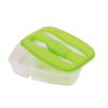 Box na jedlo s príborom, zelený