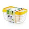 3-dielná sada úložnych boxov/ dózy s vekami, 3x2L