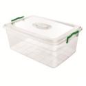 Úložný box s vekom 18L