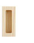 FK - Mušľa na dvere drevená, masív - 220.46.18 bez otvoru
