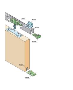 SC - POSUVNÝ SYSTÉM LEGGERA DO 70 KG SC – posuvný systém LEGGERA pre jednokrídlové dvere 1D 1500/70