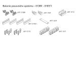SC - Balenie posuvného systému 100 GLASS