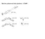 SC - Balenie pre zalamovacie dvere s falcom 40kg