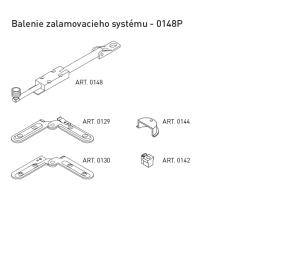 SC - Balenie pre zalamovacie dvere s falcom 40kg