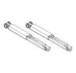 SC - Spomaľovač 2ks 100 SILENT do 80kg art. 0198