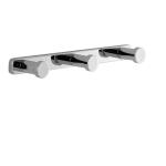 CB - TIME W4257 - Vešiak na uteráky trojitý 17 cm