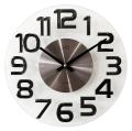 Nástenné hodiny JVD HT098.2 Antracit, 35cm