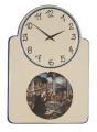Nástenné keramické hodiny Terra-Keramik tk019, 31cm