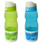 Fľaša na vodu s pohárom, 0,6L