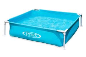 INTEX 57173 Frame Mini modrý 122x122x30 cm