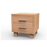 Nočný stolík JANA SENIOR, BUK morenie tabak