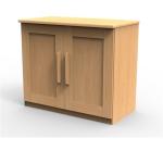 Luxusná masívna komoda P2DD, BUK prírodný