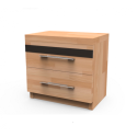 Vysoký masívny nočný stolík MONA, BUK morenie tabak
