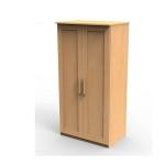 Kvalitná skriňa z masívu Petra - P2DD, BUK prírodný