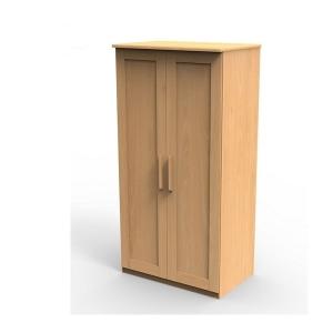 Kvalitná skriňa z masívu Petra - P2DD, BUK prírodný