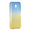 Zadný kryt Forcell Ombre modro-zlatý – Samsung Galaxy J7 2017