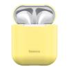 Puzdro Baseus Silica Gel Protector žlté – Apple AirPods