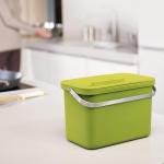 Nádobka na kompostovateľný odpad JOSEPH JOSEPH IntelligentWaste ™ Totem 4, zelená