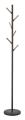 Vešiak Yamazaki Plain Pole Hanger, čierny