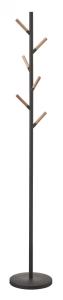 Vešiak Yamazaki Plain Pole Hanger, čierny