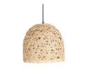Závesná lampa Leitmotiv Nest cone medium natural, 30cm